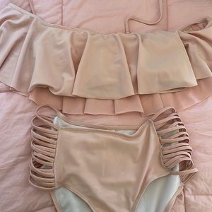Pink Two piece swimsuit